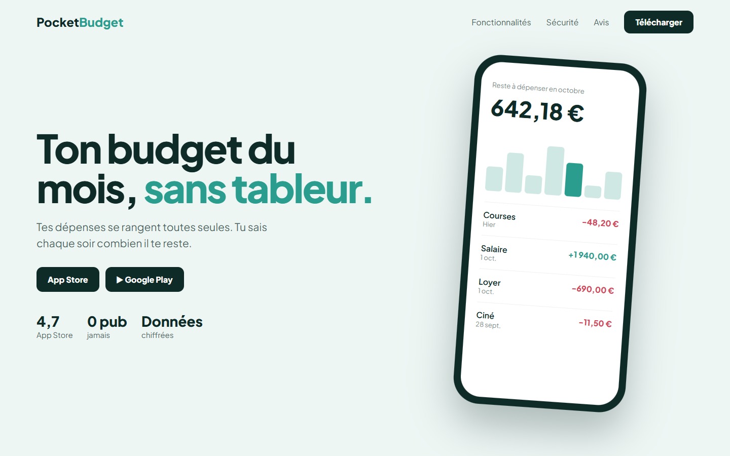 Pocket Budget
